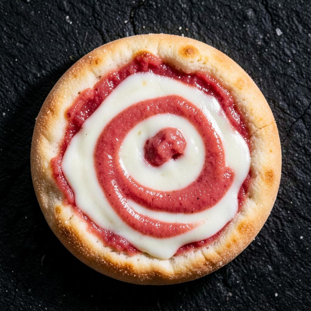 Pizza doce Romeu e Julieta — Queijo com goiabada cremosa